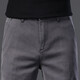 NASAOVER light luxury men's high-end casual pants autumn and winter loose elastic business stretch straight pants brand men's trousers high-end gray returnable with shipping insurance 8032 33 waist 2 feet 6
