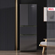 Royalstar 302-liter multi-door French four-door double-door household refrigerator energy-saving, low-noise, quick-cooling, quick-frozen, fresh-locking BCD-302ZY