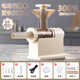 Deming Electric Sausage Filling Machine Sausage Artifact Fully Automatic Home Sausage Sausage Enema Tank Meat Sausage Sausage Casing Tool Fully Automatic Sausage Stuffing Machine - White Free 1 Pack of Sausage Casings + Cotton Thread Gloves 4 Enema Tubes