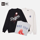 NEW ERA2024 Early Autumn MLB Sweater NY Print Heavy Long Sleeve Trendy Basic Sports 14385256 Black XL