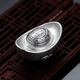 Tianxinyang Plain Bamboo Series 100g pure silver solid silver ingot ornaments with auspicious characters, blessing characters, with certificate, repurchase auspicious character ingots 100g + blessing character ingots 100g