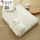 Woodpecker all-in-one velvet bottoming shirt for women with velvet thickened warm embroidered top white professional autumn and winter new inner wear white velvet M