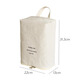 
Round book suitcase cotton and linen portable travel shoes storage bag hanging anti-yellow dustproof small white shoes sports shoes shoes bag cover