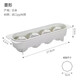 Home KATEI STORY Japanese ice hockey ice cube mold ice box household spherical small covered frozen ice artifact food grade ice tray 4 grid spherical