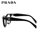 PRADA Prada glasses frame men's high-end plain black square frame myopia glasses frame for women 0PR C11VF 0PR C11VF-17N1O1