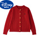 Didi.Ni HEYDIDY New Year's parent-child clothing 2025 family blessing autumn and winter family of three, mother and daughter New Year's red New Year's greetings sweater red cardigan sweater 80 children's recommended weight 15-20