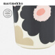 Marimekko New Year's gift Unikko You Ni can print mug 250ml26 early spring new style off-white, charcoal gray, sand color, pink
