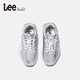 LEE KIDS children's shoes, sports shoes, men's and women's running shoes, 26 spring new running shoes, non-slip, wear-resistant casual shoes, silver, leather, four seasons, 30, inner length 19.0cm, suitable for feet 18.0-18.5cm long