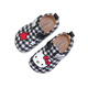 Hello Kitty children's shoes girls leather shoes girls children's fashion Birkenstock shoes princess plaid shoes 7100 black 24