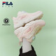 FILA children's shoes running shoes 2026 spring boys and girls knob buckle sports shoes pine cone