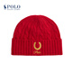 Polo Ralph Lauren Ralph Lauren Unisex 25 Autumn New Year Series Wool Beanie RL54201 600-Red ONE