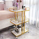 OTHERCheyuanmei Tattoo Shop Multi-layer Mobile Tool Cart 45L*30W*75H Rose Gold Package One 453075cm