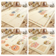 Yusenyi Bedroom Children's Room Carpet Thickened Reading Area Floor Mat Full Mat Living Room Cartoon Bedside Crawling Large Area Carpet Sticky Marshmallows 200 pieces 200x300cm (three-proof suede, suitable for all seasons)