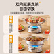 Deming dry pot alcohol stove small hot pot household windproof special stove solid alcohol pot pot Ming stove stainless steel pot