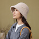 Siggi alpaca wool blended hat for women in autumn and winter, warm, casual and fashionable fisherman hat, Korean version of temperament, face-showing small basin hat