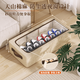 DEATKN German high-end shoe box shoe storage home dormitory space-saving foldable thickened shoe cabinet trunk shoe box newly upgraded snow mountain cotton material 40*30*15cm