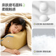 Jingyan pillow, hot compress, neck pillow, bedside cushion, sofa, tatami bed, backrest cushion, waist and backrest all-in-one sleeping pillow, upgraded mugwort heating model, light blue, warm and caring pillowcase, multi-purpose/conforming to human body curves/slow memory rebound