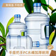 PC thickened pure water barrel food grade household water storage barrel mineral water portable outdoor water dispenser barrel empty barrel 18.9L PC barrel threaded mouth without handle 1 piece 18.9L