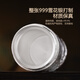 Dian Qingtang Shanju Tu pure silver 999 inside and outside integrated all-silver water cup intangible cultural heritage handmade silver tea cup pure silver cup high-end gift 500g intangible cultural heritage handmade