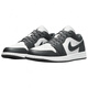 JordanAirJordan1Low fashionable, comfortable, non-slip and wear-resistant low-cut retro basketball shoes for men and women, gray/white 40