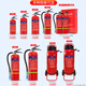 GANGQI Dry Powder Fire Extinguisher 4KG 2025 New National Standard Commercial Portable National Fire Protection 3C Certification Warehouse Home Vehicle Mounted 4kg Shop Fire Fighting Equipment MF/ABCE4