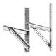 Air conditioner outdoor unit bracket Air conditioner accessories Air conditioner bracket Air conditioner hanging air conditioner outdoor unit air conditioner 1.5 hp 3 hp 2 hp 304 stainless steel suitable for Midea Gree Haier Universal 1.8mm thick 1-1.5P bare bracket