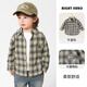 RightEuro boys plaid shirt autumn new spring and autumn children's clothing children's baby shirts 1 year old 3 autumn trend