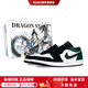 Jordan custom sneakers AJ1 special gift box trendy simple fashion low-cut retro basketball shoes for men and women emerald green dark green-special gift bag black 35.5