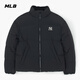 MLB down jackets for men and women, couples, waterproof, heavyweight short down jackets 3ADJB2056-50BKS-L