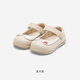 YEEHOO shopping mall same style baby shoes, baby shoes, baby shoes, spring and summer shallow casual shoes, toddler shoes, light khaki 22, inner length 14.1/foot length 12.5-13.5