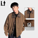 CHOCOOLATEit retro jacket men's autumn and winter new American workwear loose commuter cotton jacket brown L