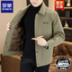 ROMON 2025 New Down Jacket Men's Autumn and Winter Lightweight Lapel Jacket Casual Versatile Warm Top Men's Black M (100-120Jin Jin equals 0.5kg)