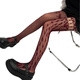 Women's Thin Anti-Snatch Invisible Safety Pants Beautiful Leg Socks Long Black Flesh Color Black + Hollow One-size-fits-all Size