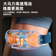 TTOKR shaking machine, fat-slinging machine, lazy abdominal fat burning machine, slimming waist and legs artifact for men and women, slimming machine for men and women, slimming belly artifact, intelligent burning/3-in-1/hot compress shaping massage/white