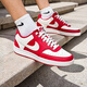 耐克（NIKE）男鞋板鞋 2026新款春季时尚运动鞋舒适耐磨低帮运动休闲鞋滑板鞋 COURT VISION/白红 【新年推荐】 44