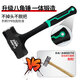 Octagonal hammer household hand hammer solid one-piece hammer large hammer small hammer tool outdoor construction site wall demolition tool 4 pounds conjoined octagonal hammer