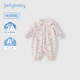 JELLYBABY baby jumpsuit spring clothing infant crawling clothing full-month baby clothes small month-old outing newborn cuddle clothing for women