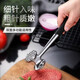Yusen Yisong meat hammer 304 stainless steel kitchen household steak hammer tenderizer tool commercial hammering artifact non-slip rubber handle meat hammer 1