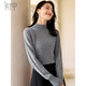 Chushen 100% pure wool sweater women's half turtleneck versatile sweater sweater bottoming sweater top S144Z8016