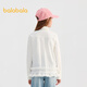Balabala shopping mall same style children's clothing children's long-sleeved shirt girls 2026 new spring tops sweet white 10101 150