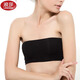 Langsha Summer Tube Top Thin Bottoming Underwear Women's Anti-exposure One-piece Strapless Bra without Pads White One Size Suitable for Busts 56~82