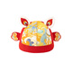 Changmingfugui baby hat winter thickening Chinese style Year of the Horse festive one-year-old photo baby catch week hat New Year's greeting hat Ruima Xiangyun S (hat circumference 42-46cm)