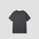 Karl Lagerfeld casual and easy-to-match men's round neck loose short-sleeved T-shirt summer new men's clothing Lafayette gray 2XL (54)