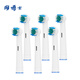 Doctor A adapts to Braun Oral B/OralB electric toothbrush head D12/D16/D100/P2000/P4000 replacement toothbrush head universal 6-pack