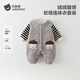 Betis baby jumpsuit suit winter thickened newborn thermal overalls small month-old crawling clothes baby clothes gray 73cm