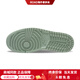Jordan custom sneakers AJ1 gift box hand-painted gradient atmosphere versatile shock-absorbing wear-resistant low-top basketball shoes men's green green 44