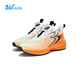 361 Children's Shoes Boys' Running Shoes Breathable and Non-Slip 2026 Spring New Medium and Large Children's Knob Buckle Sports Shoes 361 Degree White/Brilliant Orange 34