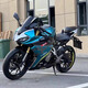 T/C second-hand Chunfeng 250SR sports car electric spray water-cooled motorcycle imitation track version motorcycle transfer can be registered White