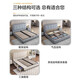 Sanskrit Guangdong Foshan genuine leather children's bed 1.2m bed single bedroom small apartment 1.35m soft package 1.5m storage bed