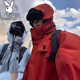 Playboy (PLAYBOY) Jacket Men's Spring and Autumn Jacket Windproof Outdoor Mountaineering Versatile Top Suzaku Red Single Flush XL